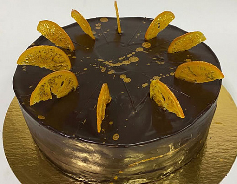Торт "Шоколадно-апельсиновый"